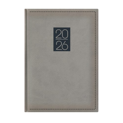 Classic B5 heti szürke határidőnapló - 2026
