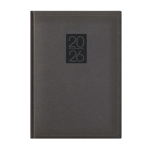 Classic B5 napi fekete határidőnapló - 2026