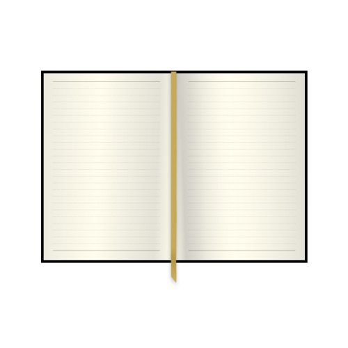 Rainbow A5 keskenyített jegyzetfüzet világoskék