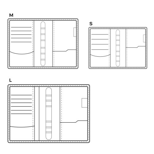 M212 Saturnus kalendárium barna bőr - 2026