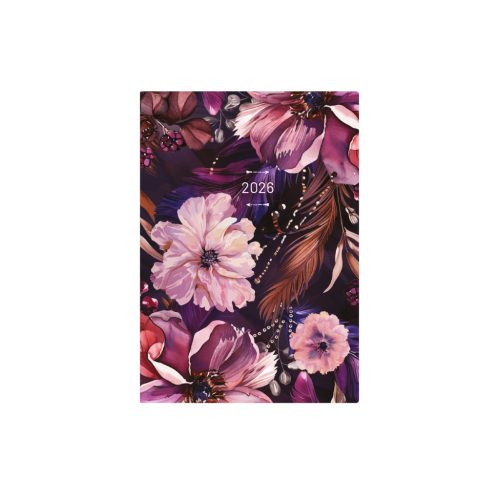 Joy B6 heti határidőnapló lila - 2026