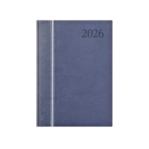 Groovy A5 heti határidőnapló kék-ezüst-kék - 2026