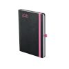 Nero A5 heti határidőnapló fekete-pink - 2026