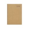 Traditional A5 heti határidőnapló bézs - 2026