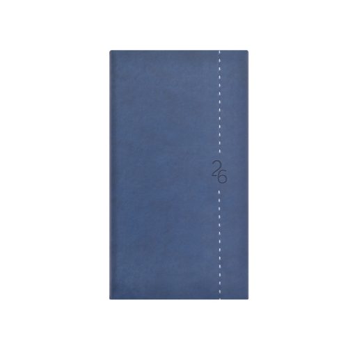 Linea álló zsebnaptár kék - 2026