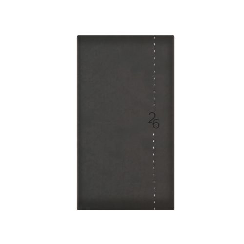 Linea álló zsebnaptár sötétszürke - 2026