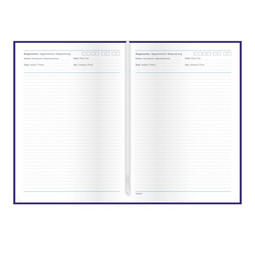 Traditional A4 tárgyalási napló bézs 