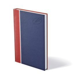 Groovy B5 tárgyalási napló bordó-fehér-kék 