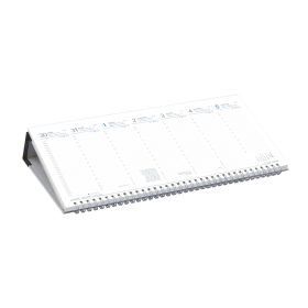 Asztali naptár fekete fekvő táblával - 2026