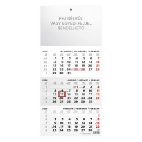T078 Speditőrnaptár 1 tömbös, fejkarton nélkül - 2026