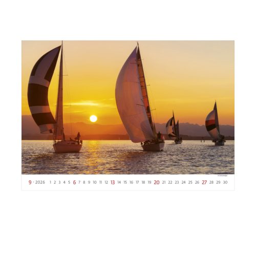 Sailing falinaptár - 2026
