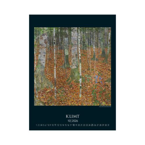 Gustav Klimt falinaptár - 2026