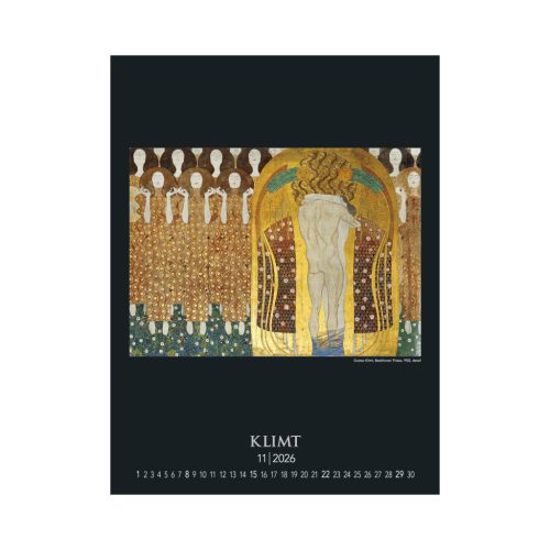 Gustav Klimt falinaptár - 2026