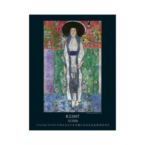 Gustav Klimt falinaptár - 2026