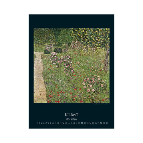 Gustav Klimt falinaptár - 2026