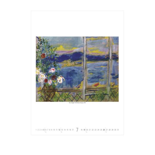 Marc Chagall falinaptár - 2026