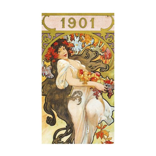 Alfons Mucha falinaptár - 2026