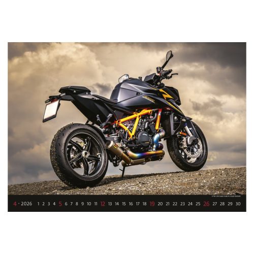 Motorbikes falinaptár - 2026