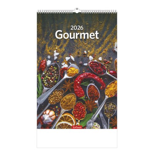 Gourmet falinaptár - 2026