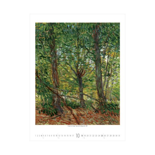 Vincent Van Gogh falinaptár - 2026