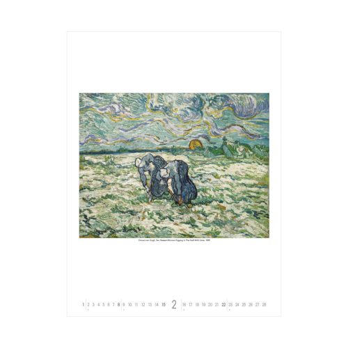 Vincent Van Gogh falinaptár - 2026