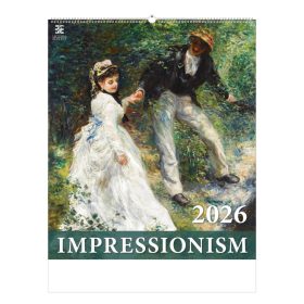 Impressionism falinaptár - 2026