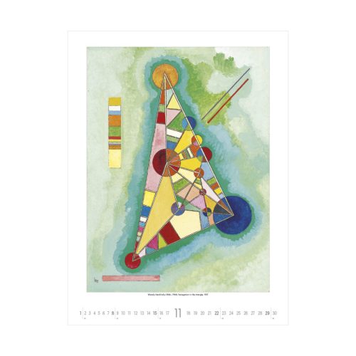 Monet to Klee falinaptár - 2026