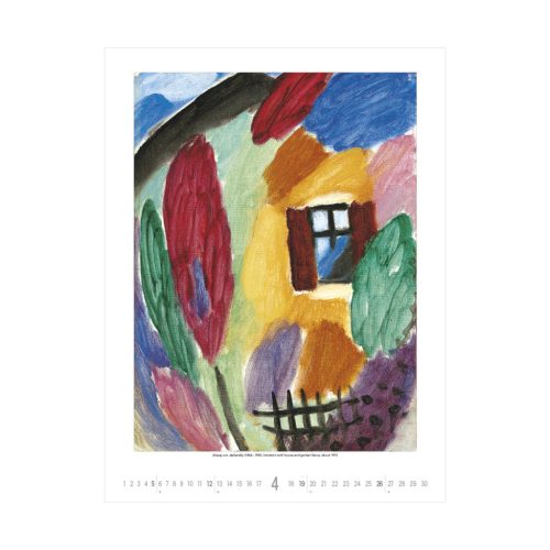 Monet to Klee falinaptár - 2026