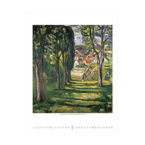 Monet to Klee falinaptár - 2026