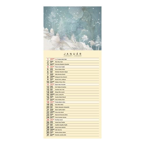 Vintage falinaptár - 2026