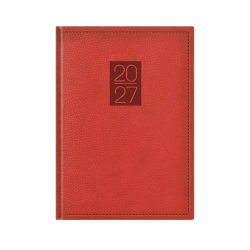 Classic B5 heti bordó határidőnapló - 2027