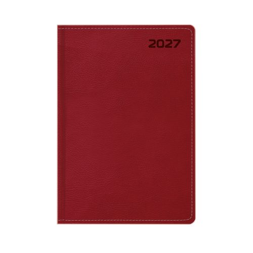 Queen B5 heti bordó határidőnapló - 2027