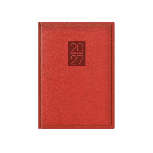 Classic A5 napi bordó határidőnapló - 2027