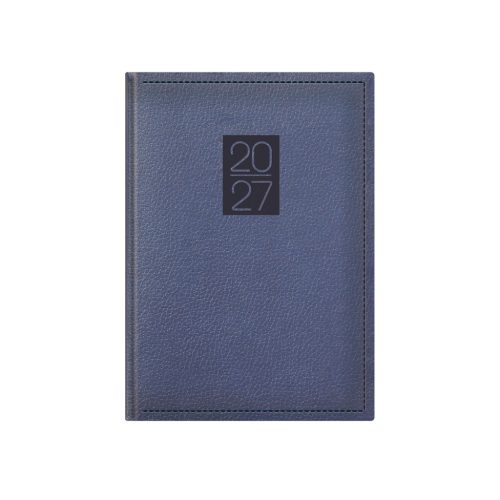 Classic A5 napi kék határidőnapló - 2027