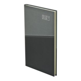 Duplex álló zsebnaptár szürke-antracit - 2027