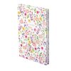 "404 Notes found" jegyzetfüzet - A5 Flowers white