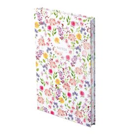 "404 Notes found" jegyzetfüzet - A5 Flowers white