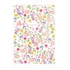 "404 Notes found" jegyzetfüzet - A5 Flowers white