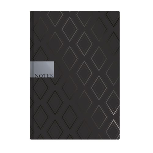 "404 Notes found" jegyzetfüzet - A5 Black diamond