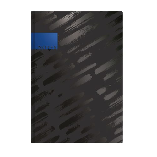 "404 Notes found" jegyzetfüzet - A5 Black diagonal