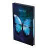 "404 Notes found" jegyzetfüzet - B5 Butterfly blue