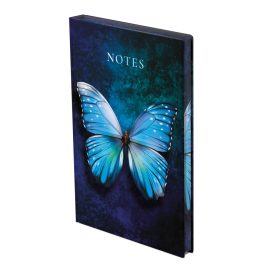   "404 Notes found" jegyzetfüzet - B5 Butterfly blue