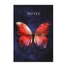 "404 Notes found" jegyzetfüzet - B5 Butterfly red