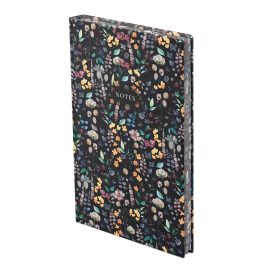 "404 Notes found" jegyzetfüzet - B5 Flowers black