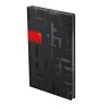 "404 Notes found" jegyzetfüzet - B5 Black square