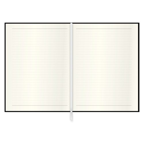 "404 Notes found" jegyzetfüzet - B5 Black square