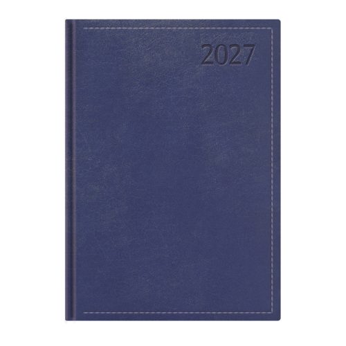 Traditional A4 heti határidőnapló kék - 2027