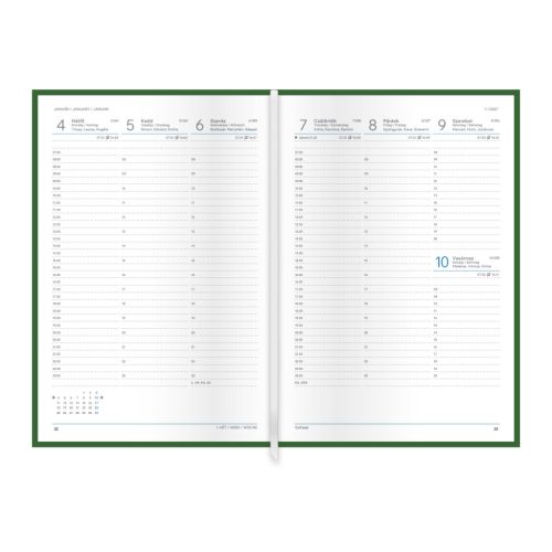 Joy B5 heti határidőnapló mező 3D UV lakkozott borítóval - 2027