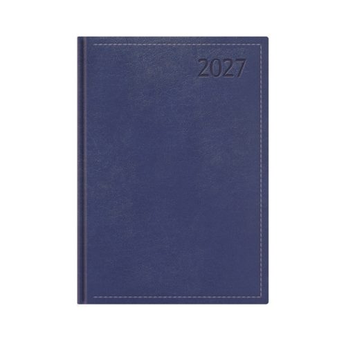 Traditional B5 heti határidőnapló kék - 2027