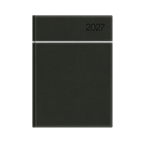 Young B5 heti határidőnapló fekete-fehér - 2027